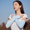 Máscara de proteção solar feminina proteção UV rosto inteiro Ice Silk respirável condução fina chapéu tridimensional proteção solar máscara de canto para os olhos