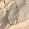 Collar de champiñón de dopamina con forma de corazón, con capas, diseño infantil de nicho, collar para la clavícula