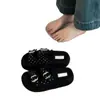 Chanclas Versátiles Estilo Coreano de Lunares para Mujer Verano 2026 Nuevas Sandalias Antideslizantes de Suela Gruesa con Punta Redonda para Exteriores para Mujer