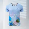 Roupa de Badminton, Manga Curta, Secagem Rápida, Respirável, Roupa Esportiva de Tênis, Mesmo Estilo para Homens, Mulheres e Crianças, Roupa Absorvente de Suor para Treino de Competição, Compra em Grupo