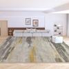 Alfombra para sala de estar de alta calidad 2024, nueva, resistente a la suciedad, lavable, borrable, moderna, simple, de color sólido, impermeable, sin necesidad de mantenimiento.