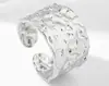 Anillo de Moda Transfronterizo Europeo y Americano para Pareja Anillo de Acero Inoxidable 18K Diseño Suelto Anillo Versátil para Mujer Joyería Regalo