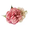 Goma para el pelo floral tipo súper hada de verano para mujer, elástico elegante y con clase para el pelo, accesorio para el cabello de alta gama