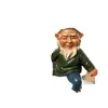 Adornos de gnomo de barba blanca transfronterizos para jardín, diseño para el hogar y el patio exterior, una colección de decoraciones creativas de gnomos para jardín