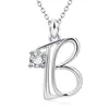 Weiya deseo cruzado comercio electrónico suministro 26 letras inglesas moda colgante de diamantes joyería de moda