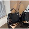 Bolsos Populares Transfronterizos Populares para Mujer 2025 Nuevo Verano Versátil Retro Hombro Cruzado Bolso Casual Tipo Cubo