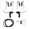 Conjunto Completo de Freio V para Bicicleta de Montanha Kit de Freio V para Bicicleta de Estrada Alumínio Freio Acessórios para Bicicleta Bicicleta