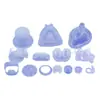 Fabricante de productos de silicona líquida LSR, productos de silicona transparentes de grado alimenticio de alta precisión personalizados, fabricación de moldes basada en dibujos y muestras