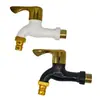 Venta al por mayor del fabricante Grifo de plástico dorado de 4 puntos 6 puntos de enfriamiento único Comercio exterior Lavadora Cocina de apertura rápida Grifo PPR