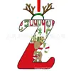 Colgante de Letra Inglesa Nuevo y Creativo Transfronterizo Acrílico Plano Árbol de Navidad Decoración para Fiesta en Casa Regalo