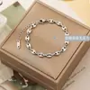 Cadena para Clavícula Versátil de Grano de Café Nariz de Cerdo Chapado en Oro de 18 Quilates Dongdaemun Corea del Sur Estilo Frío Ins Exquisito Collar para el Cuello