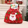 Bolsa de Manzana Navideña con Cierre, Bolsa de Regalo para Nochebuena, Bolsa Pequeña de Regalo para Niños, Bolsa de Manzana Navideña