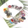 Periféricos de Cine y Televisión Nuevos Vengadores 4 Pulseras Capitán América Thor Iron Man Thanos Pulsera Combinada Transfronteriza