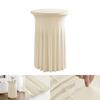 Fundas Elásticas para Mesa Cuidadosamente Seleccionadas para Bodas, Mesas de Cóctel de Hotel, Mesas Redondas Altas Transfronterizas, Faldas de Mesa Elásticas Decorativas Anti-Pilling