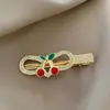 Nuevos Pasadores de Colores Dopamina Primavera/Verano 2026 para Mujer, Pinzas de Pato Exquisitas de Gama Alta, Pasadores para Cabello Suelto