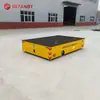 Equipamento de Oficina para Transferência Através de Vãos, Veículo Plataforma Sem Trilhos com Controle Remoto Sem Fio, Veículo Plataforma Elétrico com Direção Hidráulica de Giro Livre