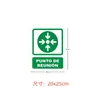Varias pegatinas de advertencia en tamaño de España: 20X25Cm