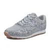 Zapatos de Mujer Ins Populares de Plataforma con Lentejuelas Casuales Exportación Todo el Año Otoño e Invierno - Talla Grande Zapatos Deportivos