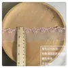 Fabricante Direto de Renda de Poliéster, Barra de Renda Clássica, Bordado de Laço Estilo Doce, Atacado de Renda para Vestuário