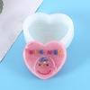 Uma variedade de pequeno animal em forma de chaveiro pingente cristal gota molde joias pendente espelho molde de resina de silicone