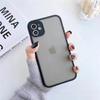 Adecuado para funda de teléfono iPhone 17 con agujero fino y bloqueo de color, Funda de protección para ojos Phantom Apple 16E, Funda de protección de aire para cámara