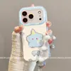 Adequado para Capa de Celular Apple 17 Anti-Queda Silicone Iphone17Promax Nova Capa de Celular Elegante Elefantinho Fofo