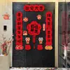 La Alegría de Mudarse a una Casa Nueva, Parejas Magnéticas, Decoración para Casa Nueva, Buena Suerte para Mudarse a la Casa, Pegatinas para Puerta, Suministros para Ceremonia de Mudanza