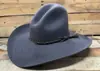 Sombrero de Fieltro de Lana de Oveja Estilo Denim de Venta Caliente Transfronteriza Sombrero de Fieltro de Color Puro con Decoración