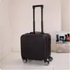 Mala rodas universais haste de tração caixa trava de combinação caixa bolsa grande capacidade liga de alumínio mochila escolar branco 18 polegadas ensino fundamental novo estilo