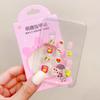 Calcomanías de Uñas Divertidas para Niños Respetuosas con el Medio Ambiente Lindas para Niñas Impermeables Removibles Seguras No Tóxicas Arte de Uñas Calcomanías para Dedos Pequeños para Mujeres