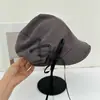 Gorro retro dulce y fresco estilo coreano y japonés con lazo de cinta, gorra de visera simple de tendencia para principios de otoño con cordón ajustable
