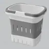 Lujo Ligero Baño Ducha Dormitorio Cesta de Almacenamiento para Baño Cesta de Baño Artículos de Tocador Cesta Portátil con Drenaje