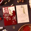 Invitaciones de boda para recién casados, invitaciones de boda especiales, nuevo modelo 2026, impresas con un toque de alta gama, invitaciones de papel, disponibles para venta al por mayor