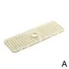 Tapete Drenante para Torneira à Prova de Salpicos Silicone Pia de Cozinha Pia Retentor de Água Cortável Dobrável Lado Estreito Mesa de Lavar Tapete Absorvente