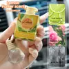 Versión inglesa transfronteriza FORMBO cordón para coche botella de perfume eliminador de olores de coche colgante de aromaterapia joyería perfume