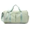 Bolsa de yoga estilo LULU com separação para itens secos e molhados, bolsa feminina para natação e fitness, bolsa de armazenamento para bagagem, bolsa de viagem de grande capacidade