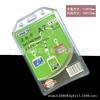 Conjunto de cartões macios transparentes de silicone Conjunto de cartões de exposição de trabalho de controle de acesso de ônibus crachá Estudante B1A1A7B7