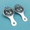Separador de yemas y claras de huevo, separador de huevos para repostería de cocina, escurridor de huevos de acero inoxidable, filtro de huevos, aislador de huevos