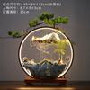 Decoración de fuente de agua corriente estilo chino, fuente de la suerte, incienso de reflujo, cerámica, escritorio, Oficina, Zen, sala de estar, regalo de inauguración