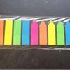 Belong Fluorescente Colorido N Vezes Classificação Adesivos de Índice Colorido Folhas Soltas Etiquetas Adesivos Pet Adesivos de Instrução Notas Adesivas