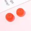 Naranja caqui carambola tridimensional simulación de fruta comida en miniatura adornos para jugar juguetes para niños regalos accesorios de resina