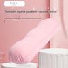 Os fabricantes fornecem simples lazer massagem corpo travesseiro cintura almofada perna travesseiro pé travesseiro de cor sólida cintura travesseiro pé travesseiro