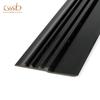 Perfil de extrusión de PVC de alto brillo, perfil de plástico para puertas y ventanas, accesorios de plástico para puertas y ventanas de coextrusión suave y dura