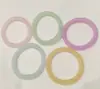 Gomas para el pelo de alambre de teléfono de color gelatina de verano para mujer, diademas de alta gama, accesorios para el pelo elásticos y duraderos