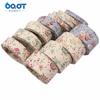 Accesorios para el cabello de bricolaje Baotong, serie floral, tira de tela prensada, cinta de doble cara, cinta hecha a mano, accesorios para horquillas, cinta