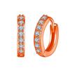 Múltiples Estilos de Joyería de Moda al por Mayor de Fabricantes, Elegantes Pendientes Coreanos de una Sola Fila de Diamantes Muy Brillantes, Clips para Orejas de Circonita