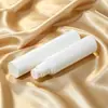 Frasco dispensador a vácuo para loção, branco, para viagem, uso cosmético e de beleza, frasco vazio, frasco portátil para cuidados com a pele, frasco de loção de camada única