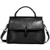 Bolsa Bolsa Feminina Nova 2022 Bolsa Transversal Bolsas Moda Elegante Vintage Grande Capacidade Couro Genuíno Bolsa de Mão para Trabalho