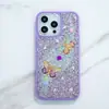 Preço de Atacado Anti-Queda TPU+PC Diamante Brilhante Duas em Uma Capa de Celular Feminina Adequada para Samsung A17