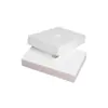 Capa de Aislamiento para Circuitos de Alta Frecuencia Tablero de Ptfe Construcción Absorción de Choques Sísmicos Más Fibra de Vidrio Teflon Blanco Tablero de Ptfe
